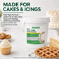 High-Ratio Gold Icing Shortening, Zero Grams Trans Fat per Serving, Premium Bakery Shortening for Buttercream, Frosting and Icing