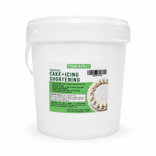 High-Ratio Cake and Icing Shortening, Zero Grams Trans Fat per Serving, Premium Bakery Shortening for Buttercream, Frosting, Cakes and Decorative Icing