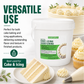 High-Ratio Cake and Icing Shortening, Zero Grams Trans Fat per Serving, Premium Bakery Shortening for Buttercream, Frosting, Cakes and Decorative Icing