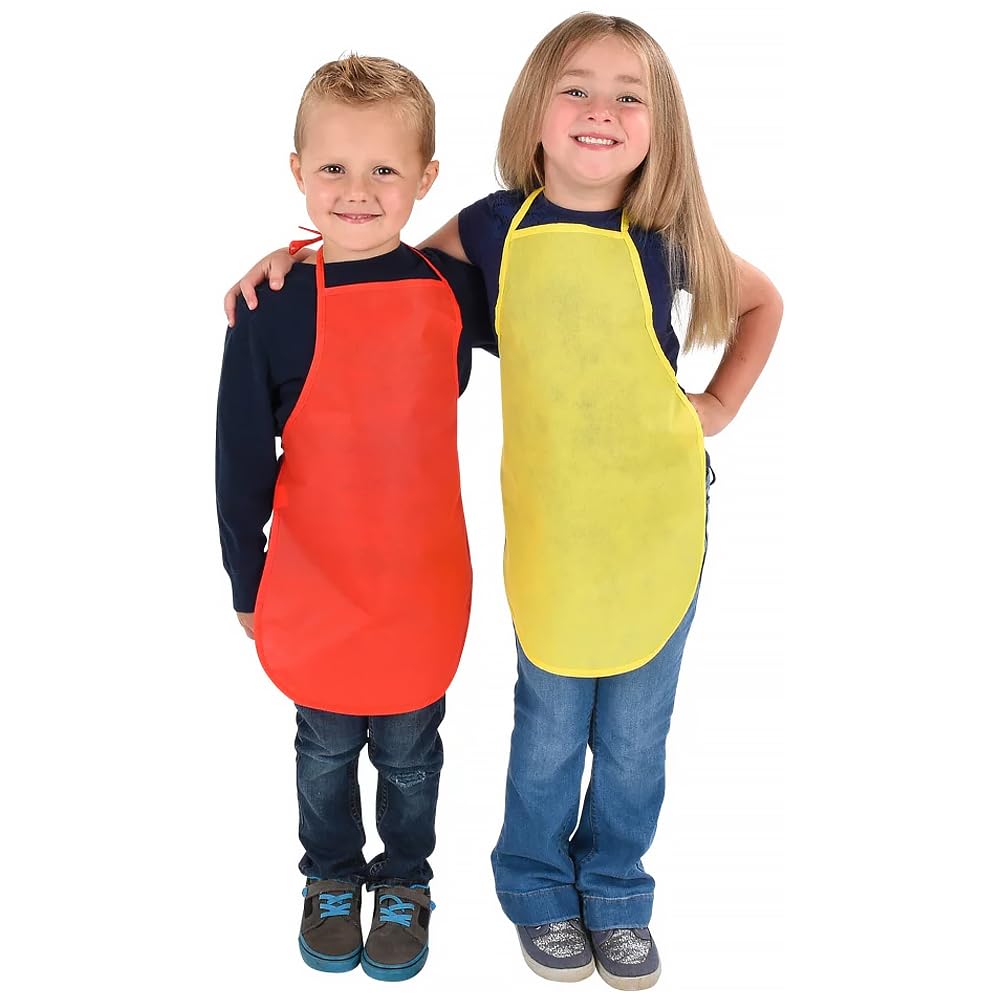 CHILD SIZE APRON ASSORTMENT 12 ct