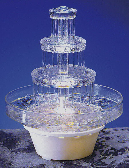 Elegant 12.5" High x 10" Wide Water Fountain for Cakes