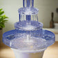 Elegant 12.5" High x 10" Wide Water Fountain for Cakes