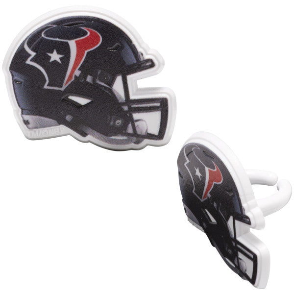 NFL Team Helmet Cupcake Rings - **Eagles & Chiefs in stock Now!*