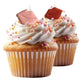 Edible Valentines Cake Decorations (Red & Pink Lips) - Royal Sugar Icing Decorations - Valentine's Sprinkles for Baking