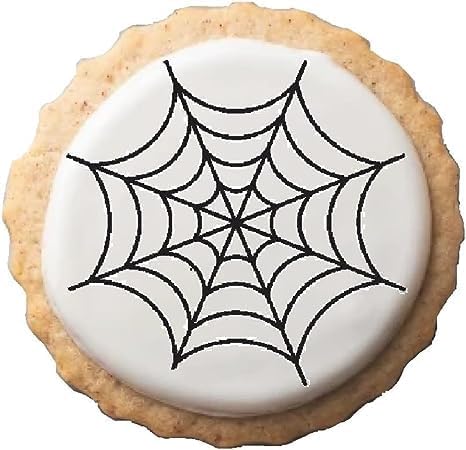 Edible Halloween Cupcake Toppers (12 Count) – Icing Circles Edible Cake Decorations for Baked Goods