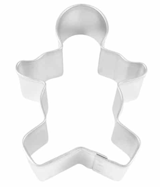 Cookie Cutter Gingerbread Boy  3.75" Tin