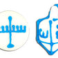 Dreidel & Menorah Icing Assortment 150ct