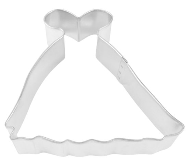 Cookie Cutter Princess Dress 4" Tin