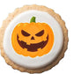 Edible Halloween Cupcake Toppers (12 Count) – Icing Circles Edible Cake Decorations for Baked Goods