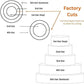 Round Styrofoam Cake Dummy Various Sizes