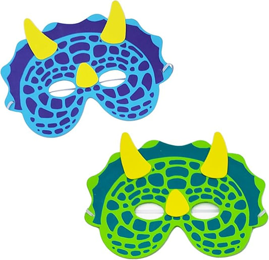 Dinosaur Foam Masks, 12 count