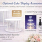 Elegant 12.5" High x 10" Wide Water Fountain for Cakes