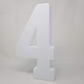 Foam Numbers and Shapes - 6", 12" and 24" Tall