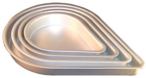 Tear Drop Cake Pans *Available in 7 sizes*