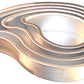 Comma Baking Pan - Aluminum - 12" X 2"
