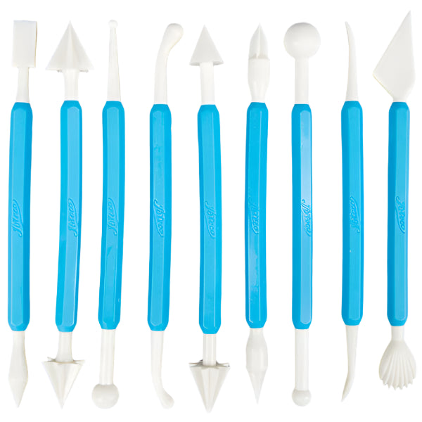 Ateco 4200 9-Piece Sculpting Set – 18 Versatile Shapes for Precision Decorating