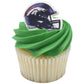 NFL Team Helmet Cupcake Rings - **Eagles & Chiefs in stock Now!*