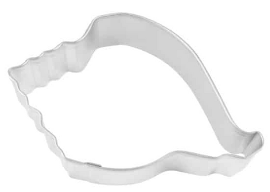 Cookie Cutter Conch Shell 4" Tin