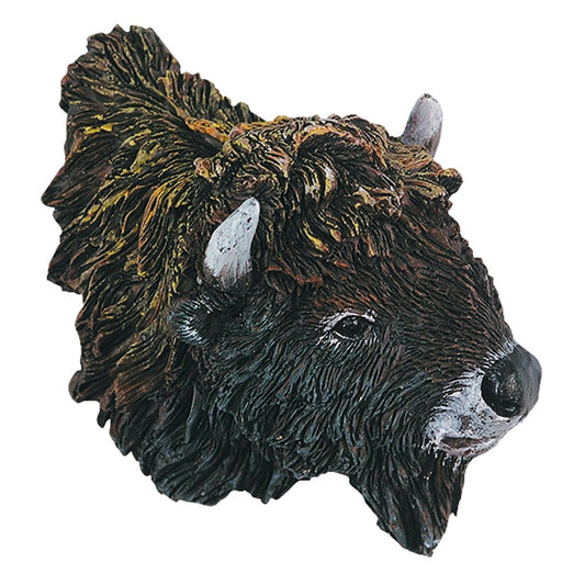 Bison Head Magnet, Buffalo Head Magnet, 2x2x1 - 1 each