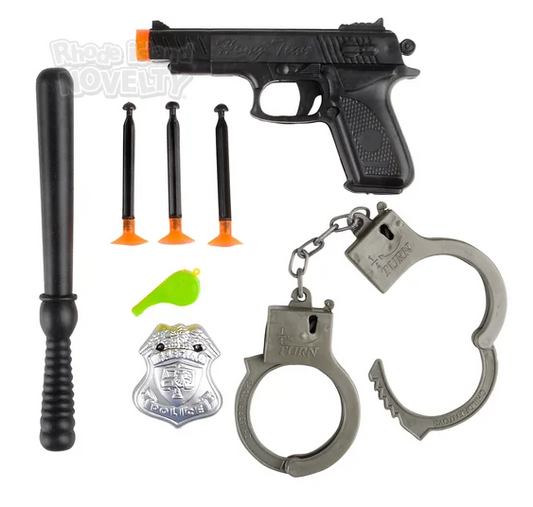 Police Action Toy Playset, 1 set *** P1