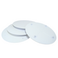 Bush Style Separator Plates : White - *Available Various sizes in 1ct & 12ct*