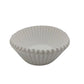 White Fluted Baking Cups - Jumbo Size, 2 1/4" x 1 7/8"