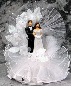 Love Is Heaven-Sent Cake Topper D750, 9 1/2" High