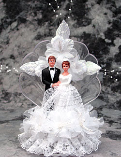 Sea Of Love Cake Topper D910, 9 1/2" High