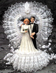 My Heart Forever Cake Topper, D945, 9" High