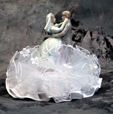 Fairytale Waltz Cake Topper, D957, 7" High