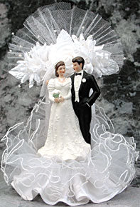 Grand Sophistication Cake Topper, D989, 10" high