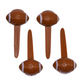 Football Cupcake Picks,  2.5" - 12,24,or 72 count