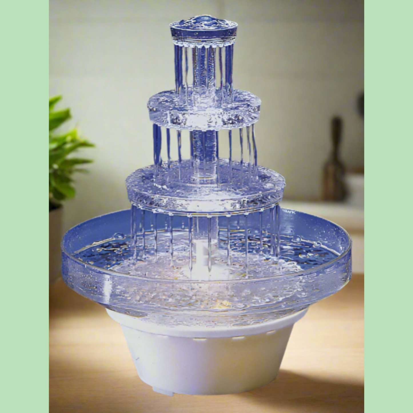 Elegant 12.5" High x 10" Wide Water Fountain for Cakes