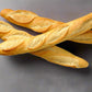 Glazed Aluminum Baguette / French Bread Pan, 4 Loaf, 5 Loaf, or 6 Loaf