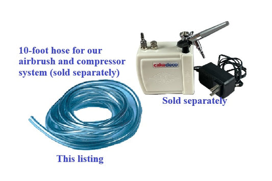 Clear Hose for Airbrush System, 10 feet