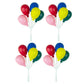 Large Party Balloon Bunch Cluster 5.25" Long *Available in 4, 12 and 36 counts*