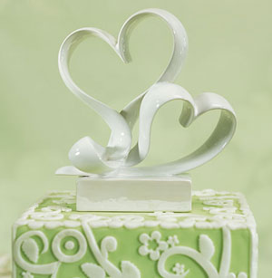 Love Link Stylized Heart Topper S7031, Size: 8 3/4" High