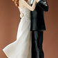 Sweet Western Embrace Bridal Couple S8514, Size: 6" High