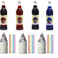 Snow Cone Kit - Bundle of Syrup Bottles, Spoon Straws, Cups - Snow Cone Supplies for Ice Chips, Sodas, & More