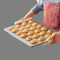 Muffin / Cupcake Pan - Non-Stick Carbon Steel - 24 Cup, 3.5 oz Capacity per Compartment