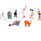 Circus 9-Piece Cake Topper Set, 1 set