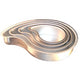 Comma Baking Pan - Aluminum - 12" X 2"