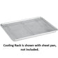 Wire Cooling Rack for Sheet Pans, Value Series Chrome Plated Footed, Three Sizes