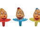 Clown Head Picks -2"- Plastic - 12, 72, or 144 count