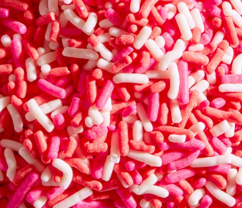 Valentine's Day Sprinkle Mix, Choose - 8oz, 5lb, or 10lb