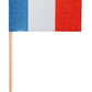 2 1/2" French Flag Toothpicks, 100 or 1000 count