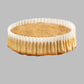 White Fluted Baking Cups - Jumbo Size, Large Diameter, 3 1/2" x 1 1/2"