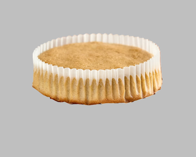 White Fluted Baking Cups - Jumbo Size, Large Diameter, 3 1/2" x 1 1/2"