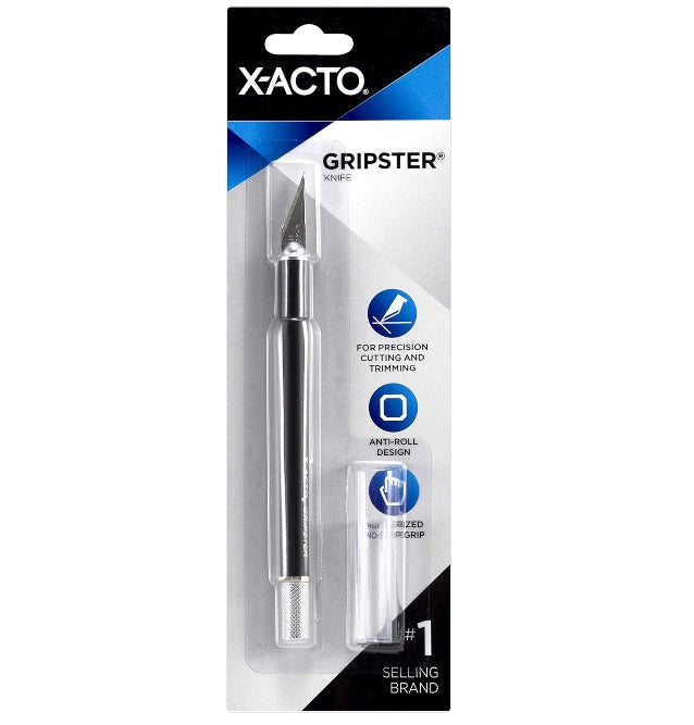 Karolyn's Favorite Fondant Tools - X-ACTO 428854 Gripster Knife Black (X3627)