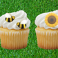 Edible Bees & Sunflower Sugar Shapes *Available in Combo Assortment*